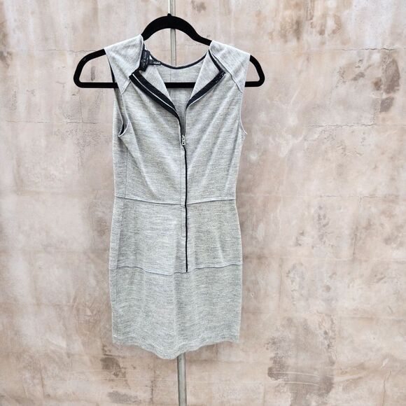 Rag & bone 100% wool gray shift dress - Picture 7 of 8